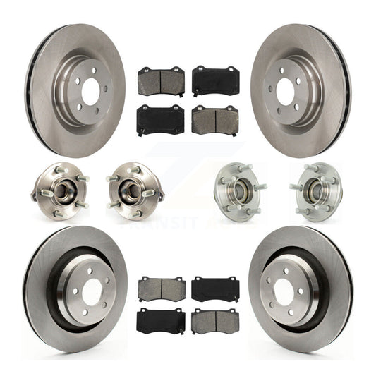 [Avant + Arrière] Kit d'ensemble roulement de roue et moyeu pour Dodge Charger Chrysler 300 Challenger KBB-109637