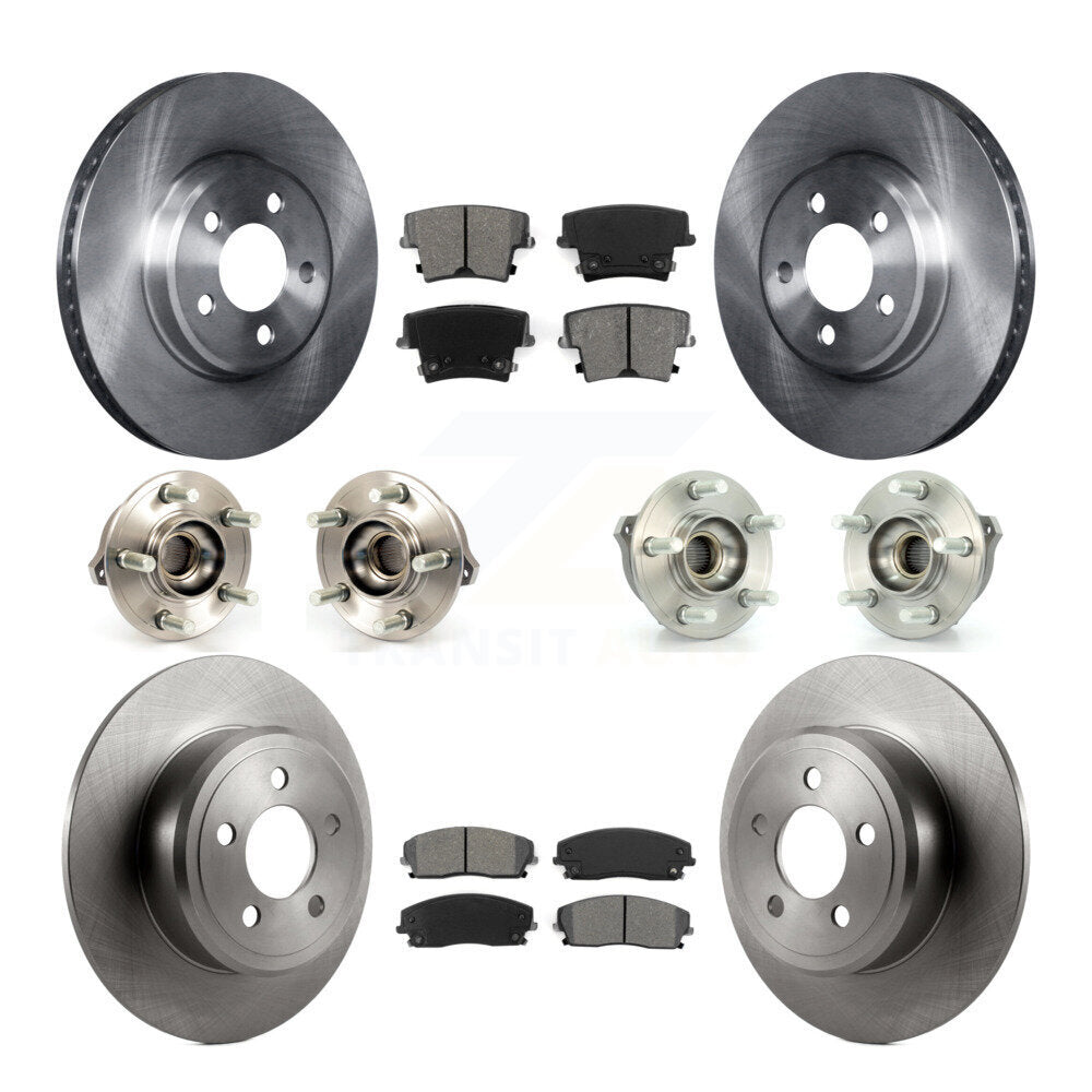 [Avant + Arrière] Kit d'ensemble roulement de roue et moyeu pour Dodge Charger Chrysler 300 AWD avec 2.7L KBB-109638
