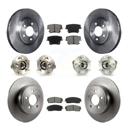 [Avant + Arrière] Kit d'ensemble roulement de roue et moyeu pour Dodge Charger Chrysler 300 AWD avec 2.7L KBB-109638