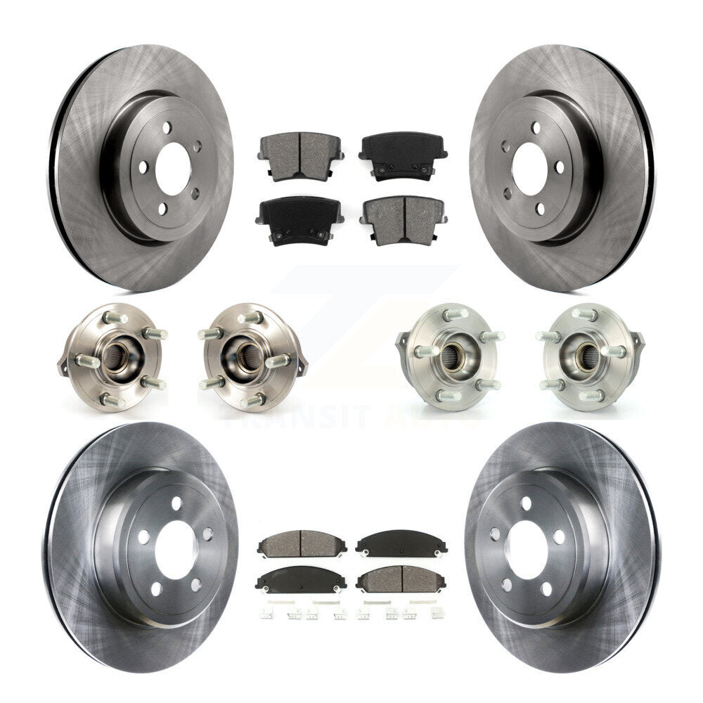 [Avant + Arrière] Kit d'ensemble roulement de roue et moyeu pour Dodge Charger Chrysler 300 KBB-109639