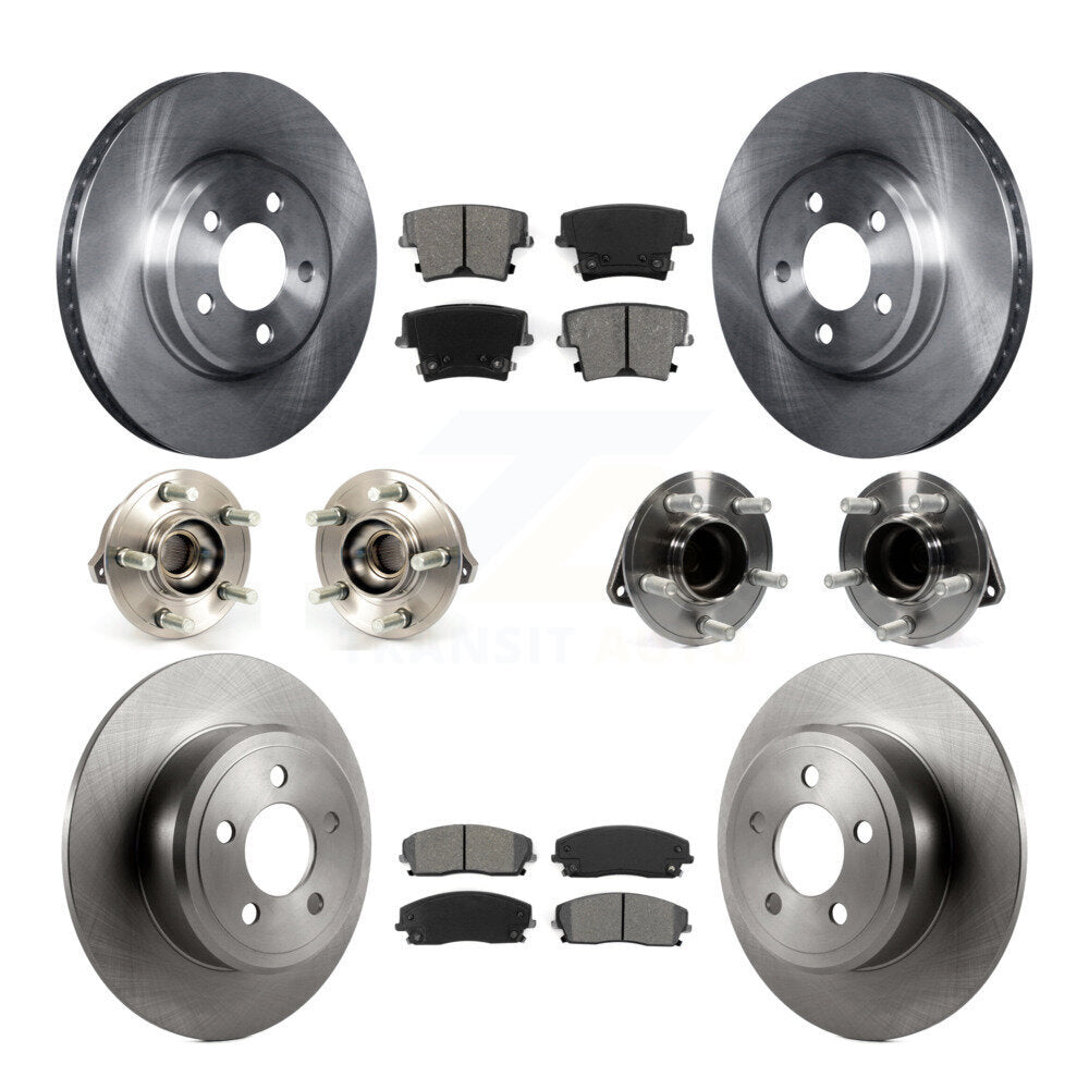 [Avant + Arrière] Kit d'ensemble roulement de roue et moyeu pour Dodge Charger Chrysler 300 KBB-109641