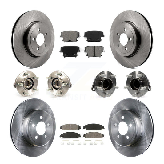 [Avant + Arrière] Kit d'ensemble roulement de roue et moyeu pour Dodge Chrysler 300 Charger Challenger KBB-109642
