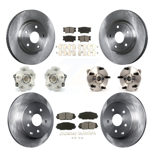 [Avant + Arrière] Kit d'ensemble roulement de roue et moyeu pour Toyota RAV4 avec 3rd Row Seating KBB-109645