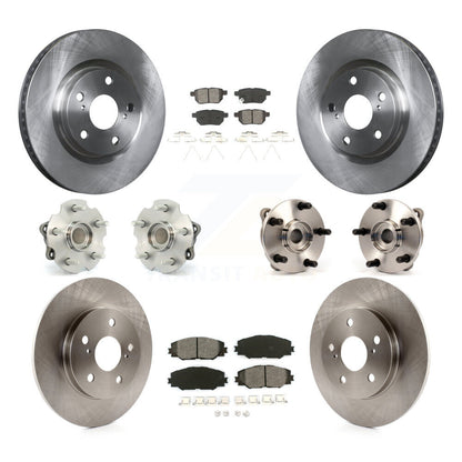 [Avant + Arrière] Kit d'ensemble roulement de roue et moyeu pour Toyota Corolla iM Scion KBB-109646