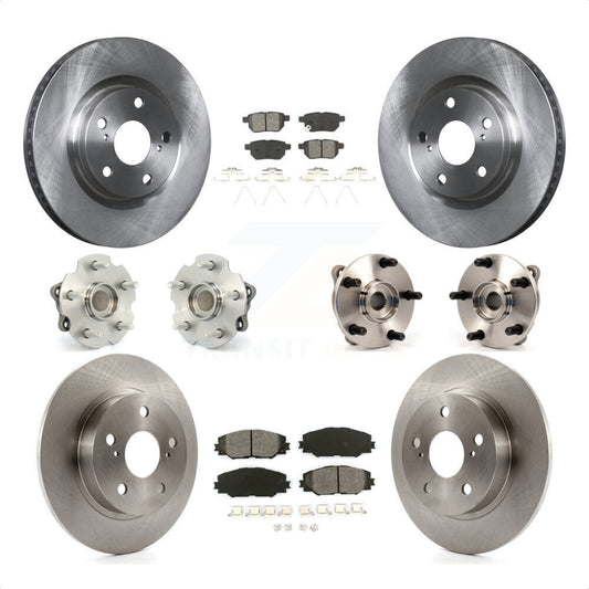 [Avant + Arrière] Kit d'ensemble roulement de roue et moyeu pour 2011-2016 Scion tC Automatic transmission KBB-109647 par Transit Auto