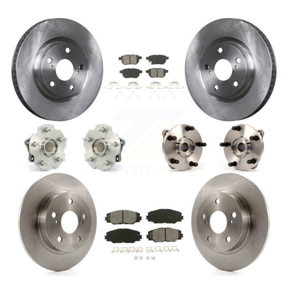 [Avant + Arrière] Kit d'ensemble roulement de roue et moyeu pour 2011-2016 Scion tC Automatic transmission KBB-109647