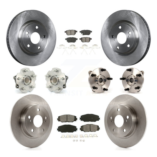 [Avant + Arrière] Kit d'ensemble roulement de roue et moyeu pour 2011-2016 Scion tC Automatic transmission KBB-109647