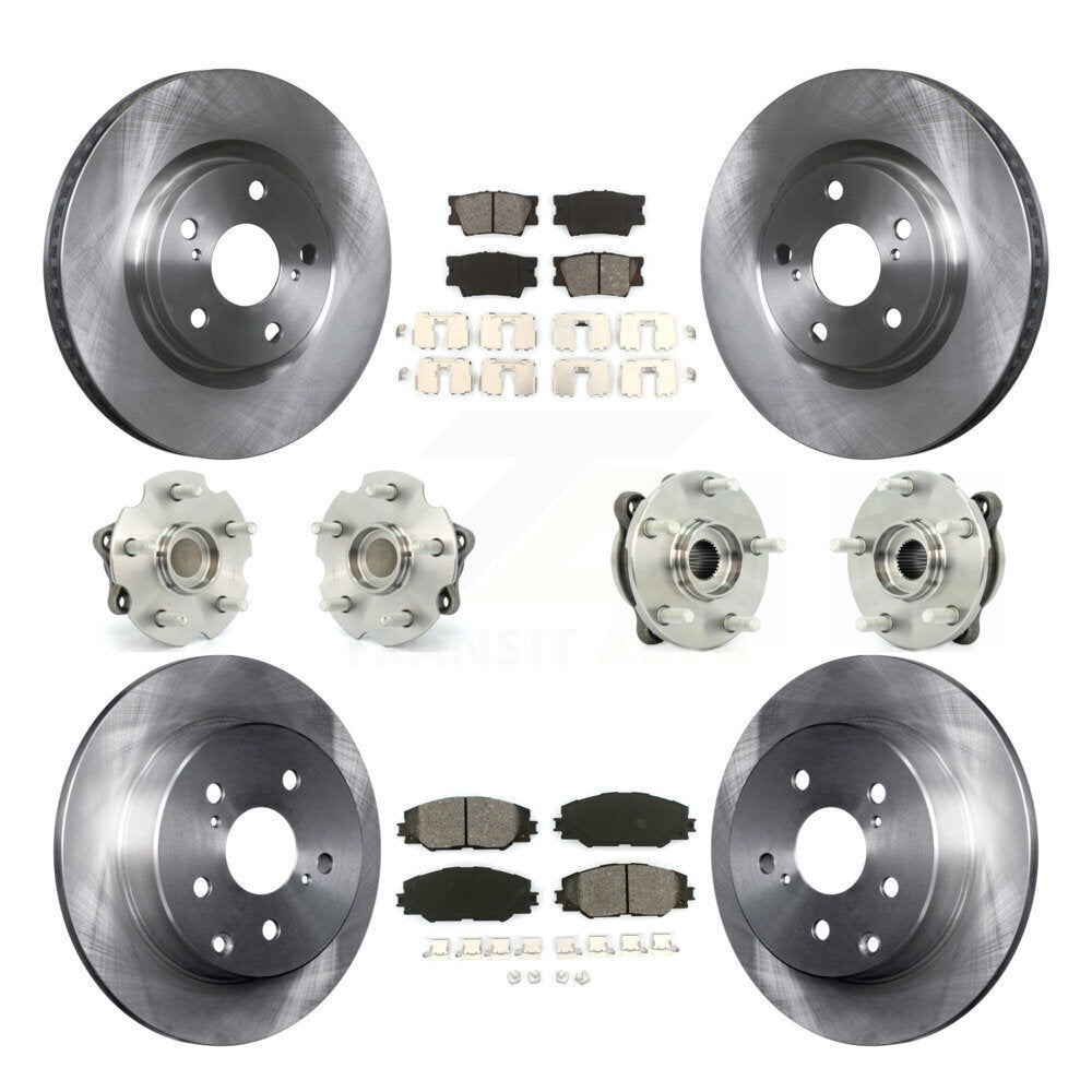 [Avant + Arrière] Kit d'ensemble roulement de roue et moyeu pour Toyota RAV4 KBB-109649
