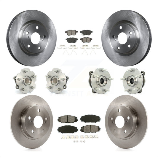 [Avant + Arrière] Kit d'ensemble roulement de roue et moyeu pour 2011-2016 Scion tC Manual transmission KBB-109650 par Transit Auto