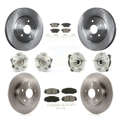 [Avant + Arrière] Kit d'ensemble roulement de roue et moyeu pour 2011-2016 Scion tC Manual transmission KBB-109650