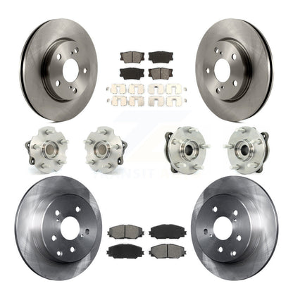 [Avant + Arrière] Kit d'ensemble roulement de roue et moyeu pour 2013-2018 Toyota RAV4 LE avec FWD KBB-109651