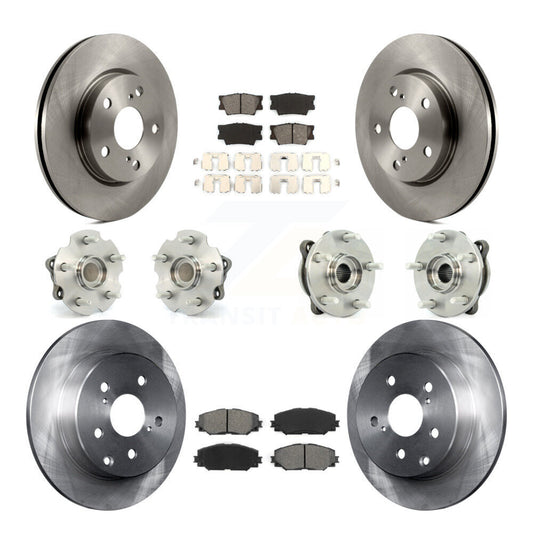 [Avant + Arrière] Kit d'ensemble roulement de roue et moyeu pour 2013-2018 Toyota RAV4 LE avec FWD KBB-109651