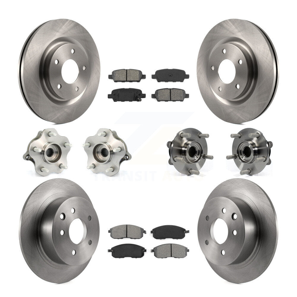 [Avant + Arrière] Kit d'ensemble roulement de roue et moyeu pour Nissan Juke KBB-109654