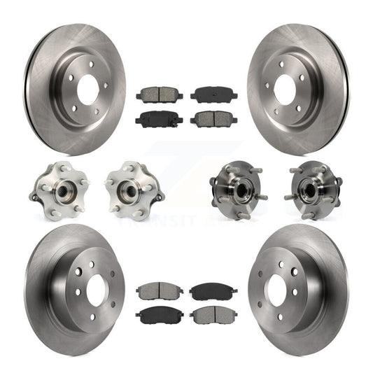 [Avant + Arrière] Kit d'ensemble roulement de roue et moyeu pour Nissan Juke KBB-109654