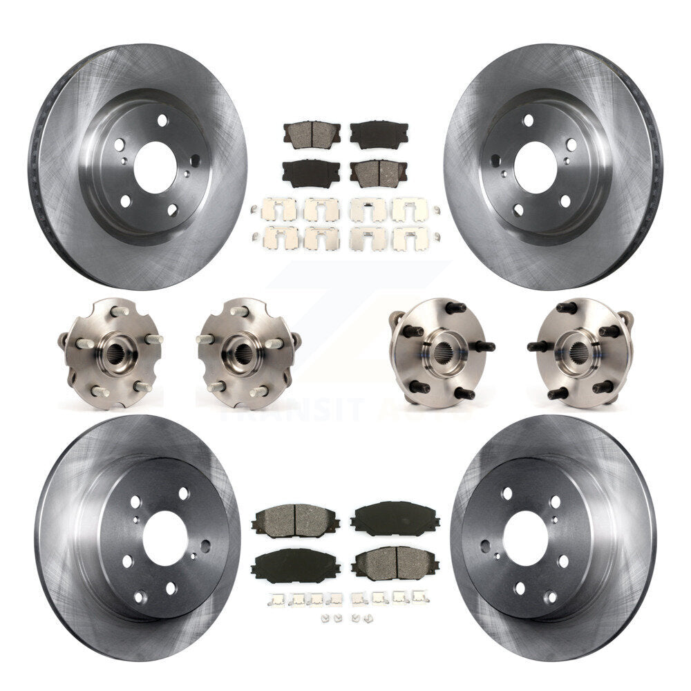 [Avant + Arrière] Kit d'ensemble roulement de roue et moyeu pour Toyota RAV4 avec 3rd Row Seating KBB-109655