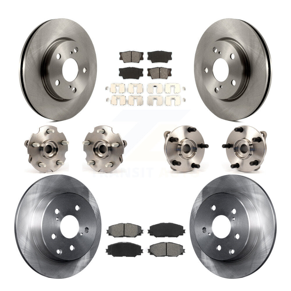 [Avant + Arrière] Kit d'ensemble roulement de roue et moyeu pour Toyota RAV4 sans 3rd Row Seating KBB-109656