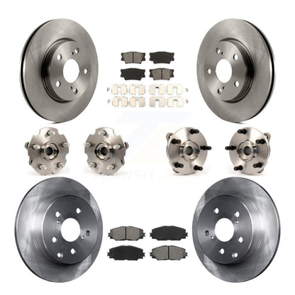 [Avant + Arrière] Kit d'ensemble roulement de roue et moyeu pour Toyota RAV4 sans 3rd Row Seating KBB-109656