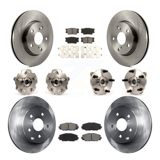 [Avant + Arrière] Kit d'ensemble roulement de roue et moyeu pour Toyota RAV4 sans 3rd Row Seating KBB-109656