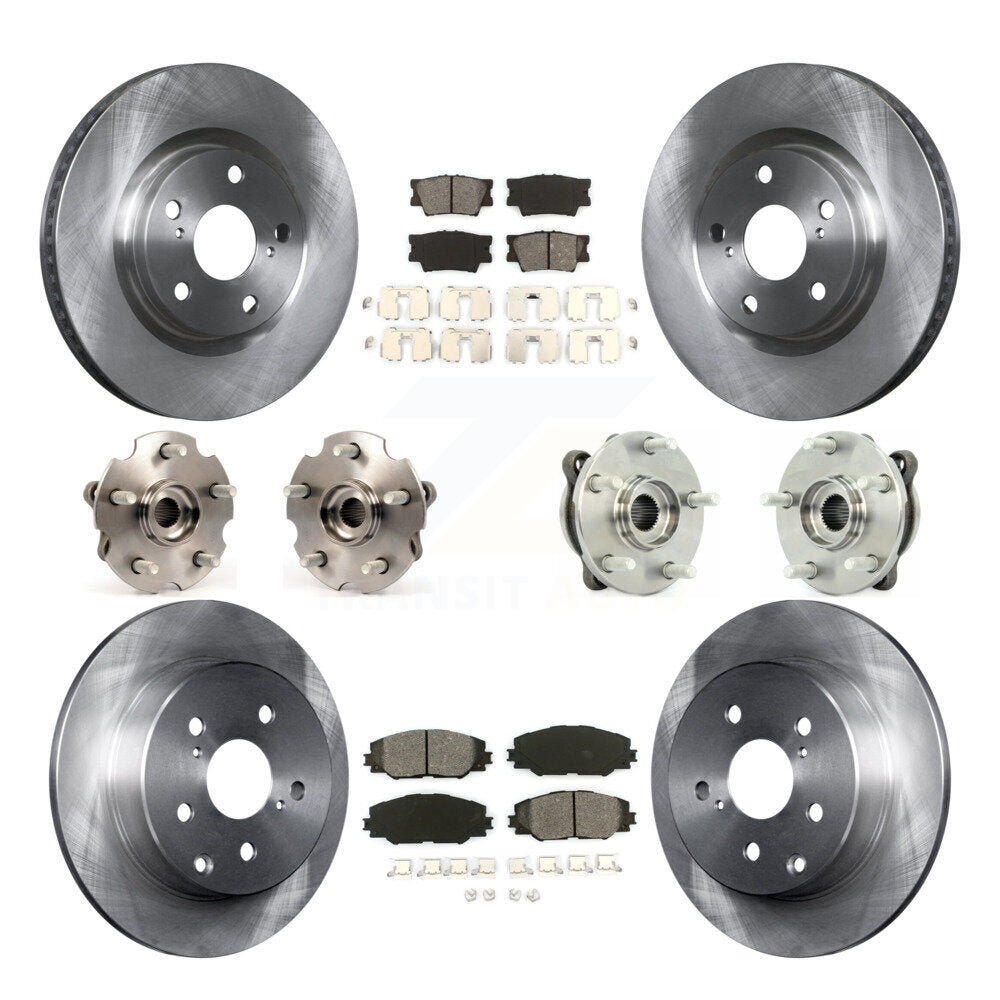 [Avant + Arrière] Kit d'ensemble roulement de roue et moyeu pour Toyota RAV4 KBB-109657