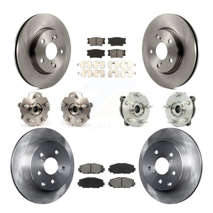 [Avant + Arrière] Kit d'ensemble roulement de roue et moyeu pour 2013-2018 Toyota RAV4 LE avec AWD KBB-109658