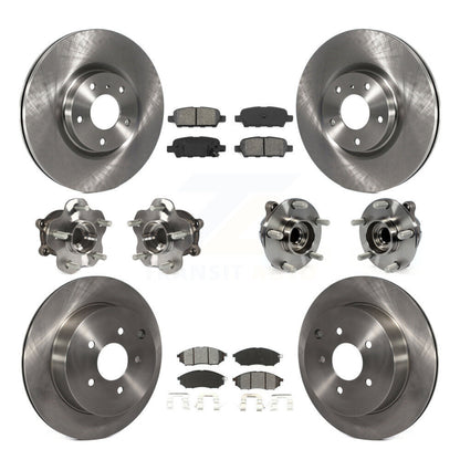 [Avant + Arrière] Kit d'ensemble roulement de roue et moyeu pour INFINITI QX70 M37 Q70 Q70L M56 M35h KBB-109660