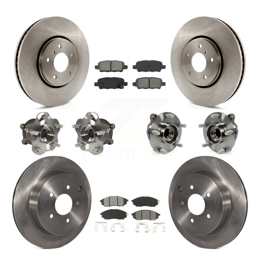 [Avant + Arrière] Kit d'ensemble roulement de roue et moyeu pour Infiniti FX35 QX70 INFINITI KBB-109663