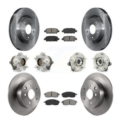 [Avant + Arrière] Kit d'ensemble roulement de roue et moyeu pour Nissan Altima KBB-109681
