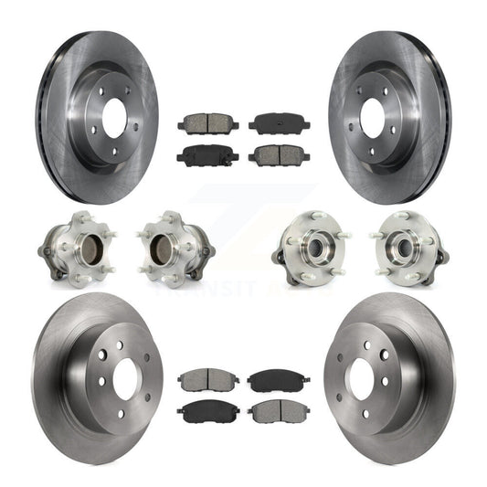 [Avant + Arrière] Kit d'ensemble roulement de roue et moyeu pour Nissan Altima KBB-109681