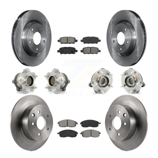 [Avant + Arrière] Kit d'ensemble roulement de roue et moyeu pour Nissan Altima KBB-109683