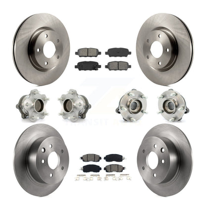 [Avant + Arrière] Kit d'ensemble roulement de roue et moyeu pour Nissan Altima KBB-109687