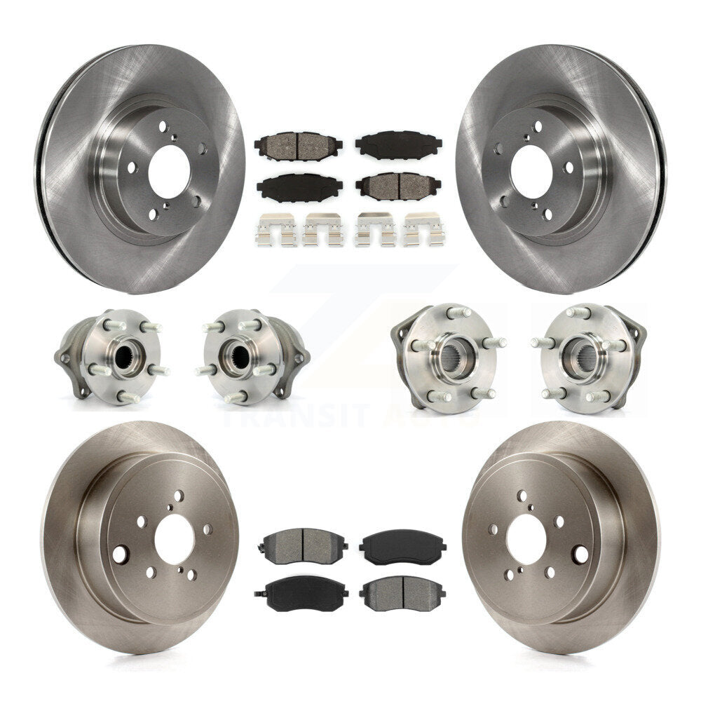[Avant + Arrière] Kit d'ensemble roulement de roue et moyeu pour Subaru Impreza KBB-109691