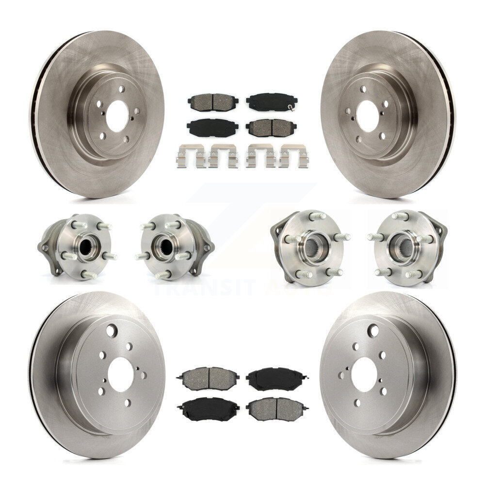 [Avant + Arrière] Kit d'ensemble roulement de roue et moyeu pour Subaru Outback Legacy KBB-109694