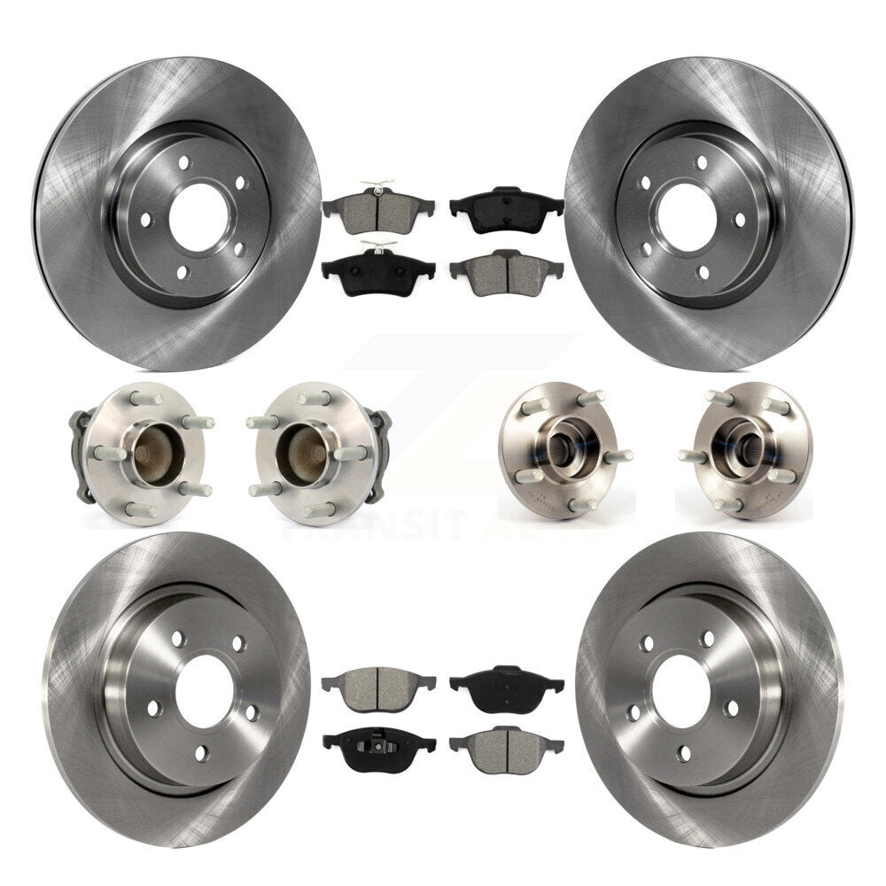 [Avant + Arrière] Kit d'ensemble roulement de roue et moyeu pour Volvo S40 C70 C30 V50 KBB-109703