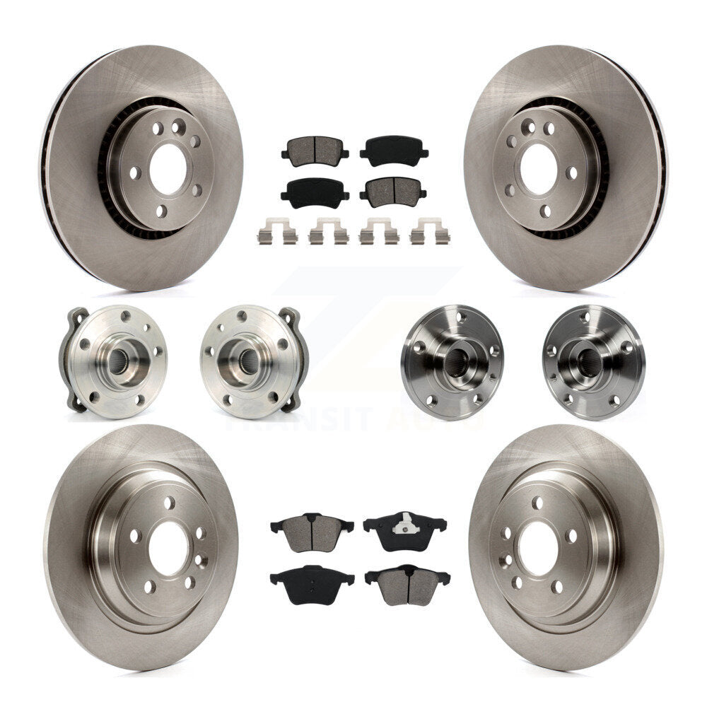 [Avant + Arrière] Kit d'ensemble roulement de roue et moyeu pour Volvo S60 V60 Cross Country KBB-109706