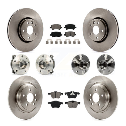 [Avant + Arrière] Kit d'ensemble roulement de roue et moyeu pour Volvo S60 V60 Cross Country KBB-109706