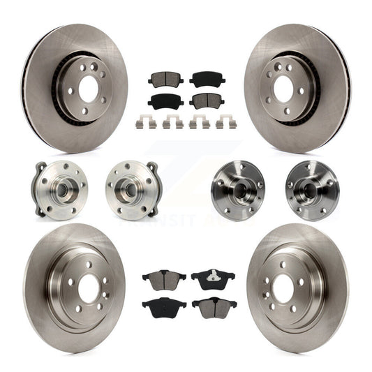 [Avant + Arrière] Kit d'ensemble roulement de roue et moyeu pour Volvo S60 V60 Cross Country KBB-109706