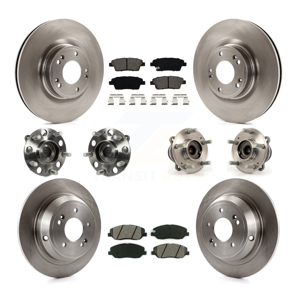 [Avant + Arrière] Kit d'ensemble roulement de roue et moyeu pour Hyundai Genesis 3.8L KBB-109709