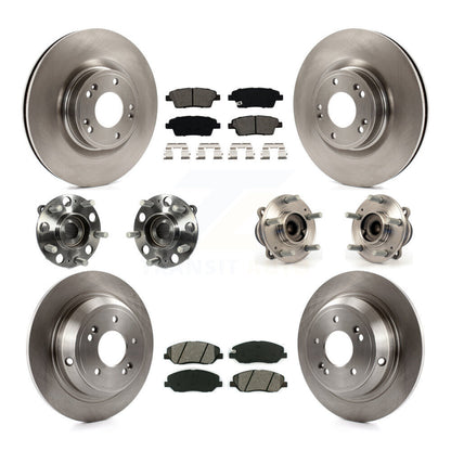 [Avant + Arrière] Kit d'ensemble roulement de roue et moyeu pour Hyundai Genesis 3.8L KBB-109709
