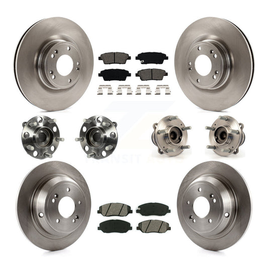[Avant + Arrière] Kit d'ensemble roulement de roue et moyeu pour Hyundai Genesis 3.8L KBB-109709