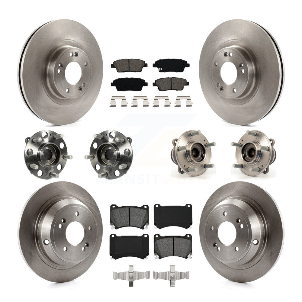 [Avant + Arrière] Kit d'ensemble roulement de roue et moyeu pour Hyundai Genesis KBB-109712