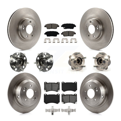 [Avant + Arrière] Kit d'ensemble roulement de roue et moyeu pour Hyundai Genesis KBB-109712