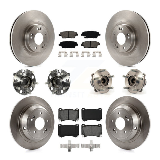 [Avant + Arrière] Kit d'ensemble roulement de roue et moyeu pour Hyundai Genesis KBB-109712