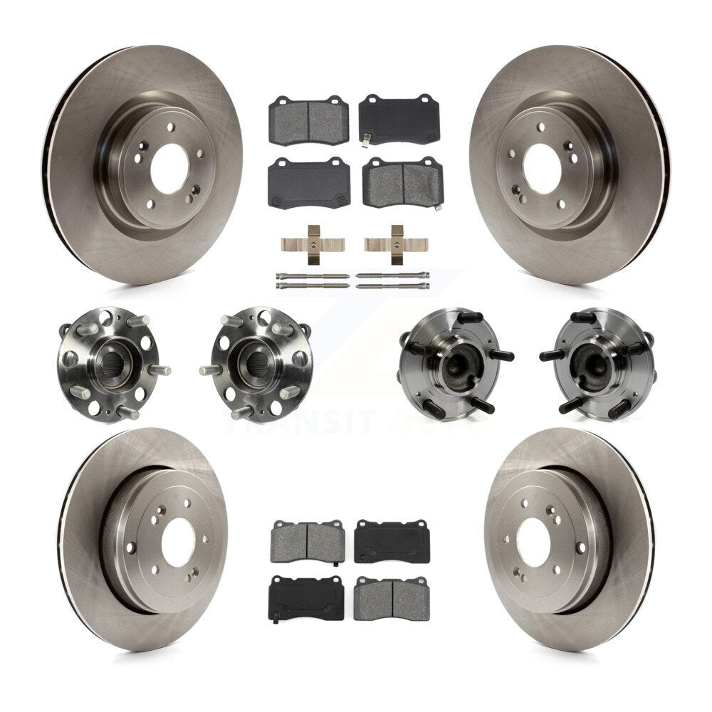 [Avant + Arrière] Kit d'ensemble roulement de roue et moyeu pour Hyundai Genesis Coupe KBB-109713