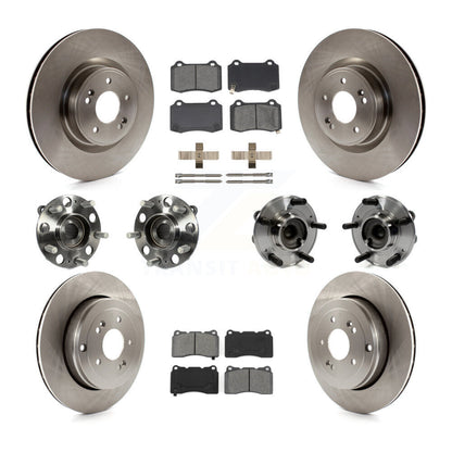 [Avant + Arrière] Kit d'ensemble roulement de roue et moyeu pour Hyundai Genesis Coupe KBB-109713