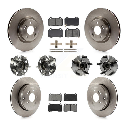 [Avant + Arrière] Kit d'ensemble roulement de roue et moyeu pour Hyundai Genesis Coupe KBB-109713