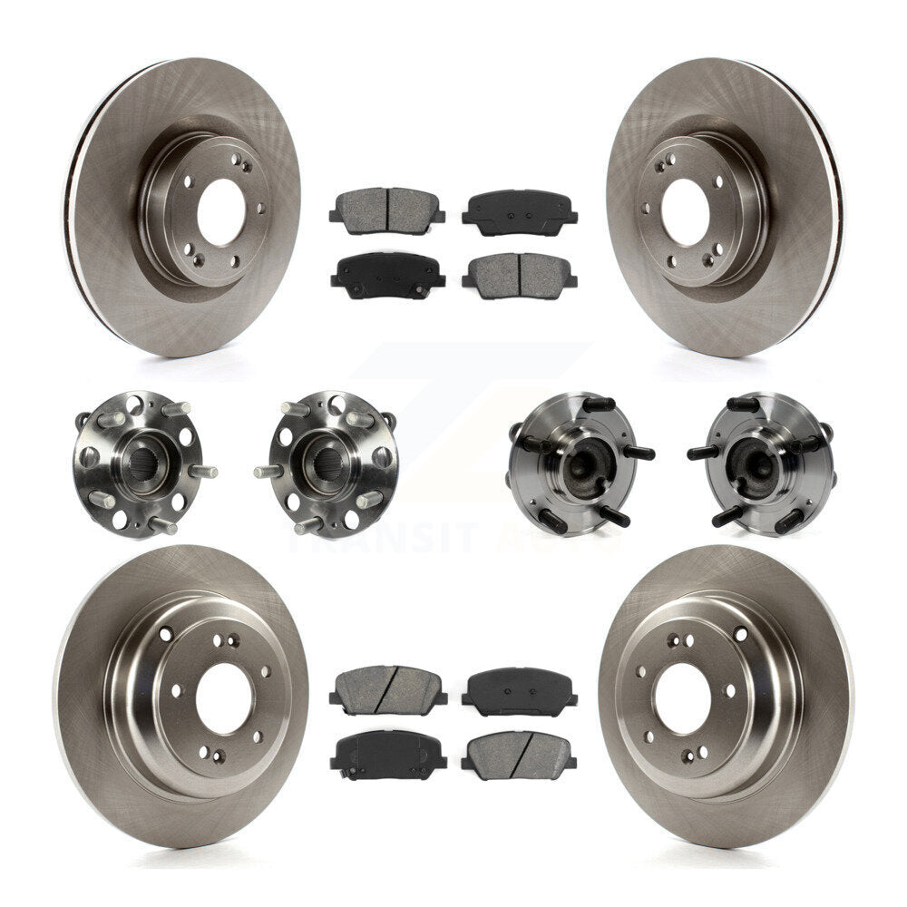 [Avant + Arrière] Kit d'ensemble roulement de roue et moyeu pour Hyundai Genesis Coupe KBB-109714