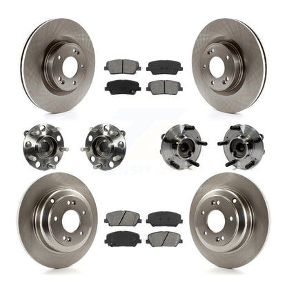 [Avant + Arrière] Kit d'ensemble roulement de roue et moyeu pour Hyundai Genesis Coupe KBB-109714