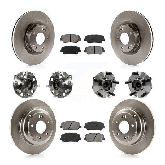 [Avant + Arrière] Kit d'ensemble roulement de roue et moyeu pour Hyundai Genesis Coupe KBB-109714