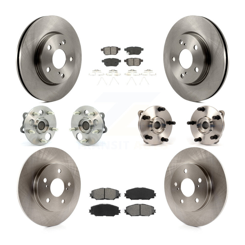 [Avant + Arrière] Kit d'ensemble roulement de roue et moyeu pour 2008-2015 Scion xB KBB-109715