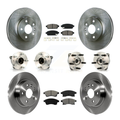 [Avant + Arrière] Kit d'ensemble roulement de roue et moyeu pour 2011-2012 Chevrolet Cruze KBB-109721